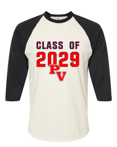 Park View Patriots Class of 2029 Men's Baseball T-Shirt