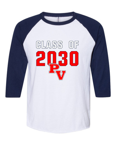 Park View Patriots Class of 2030 Men's Baseball T-Shirt
