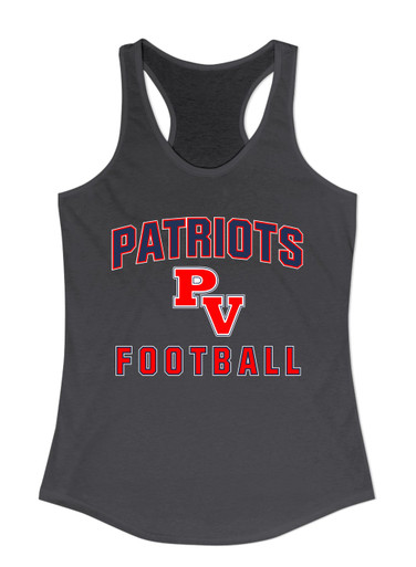 Park View Patriots Football #1 Women's Tank Top