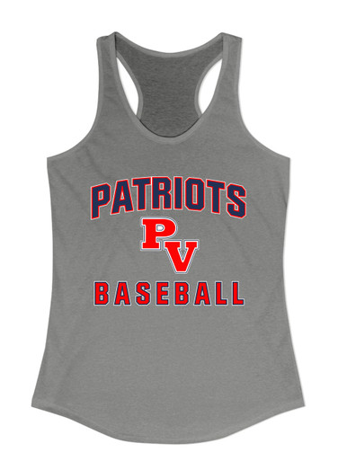 Park View Patriots Baseball #1 Women's Tank Top