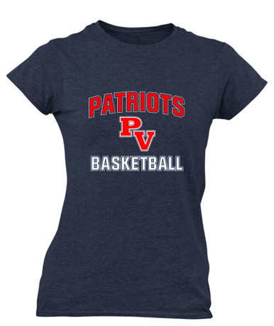 Park View Patriots Basketball #1 Women's Premium SS T-Shirt