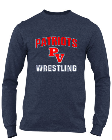 Park View Patriots Wrestling Men's LS T-Shirt