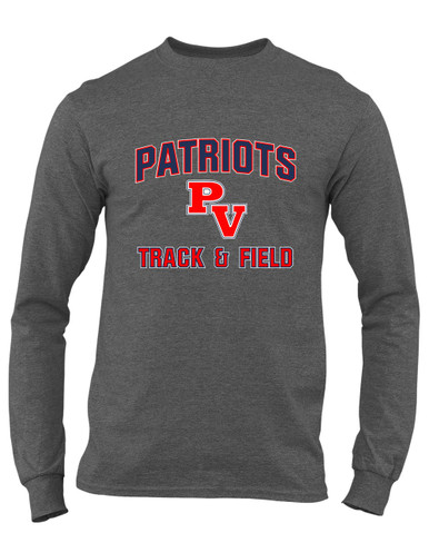 Park View Patriots Track & Field Men's LS T-Shirt