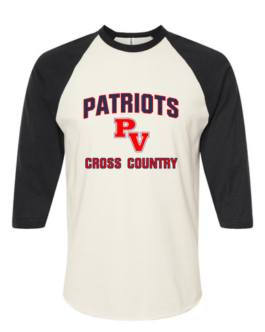 Park View Patriots Cross Country Women's Baseball T-Shirt
