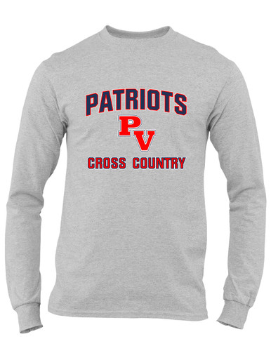 Park View Patriots Cross Country Men's LS T-Shirt