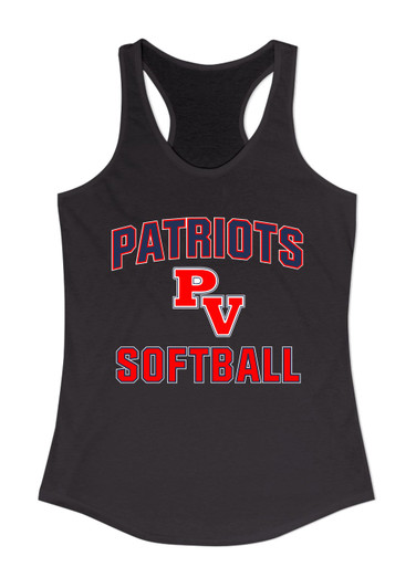 Park View Patriots Softball #1 Women's Tank Top