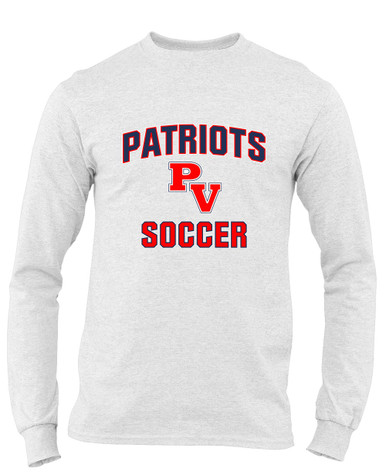 Park View Patriots Soccer #1 Men's LS T-Shirt