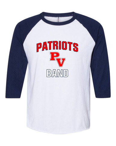 Park View Patriots Band # 1 Women's Baseball T-Shirt