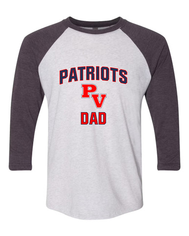 Park View Patriots Dad Men's Baseball T-Shirt