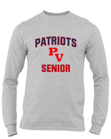 Park View Patriots Senior #1 Men's LS T-Shirt