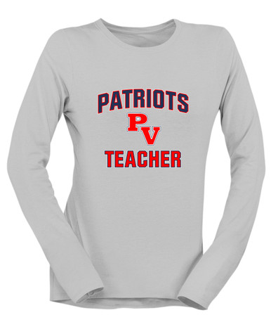 Park View Patriots Teacher Women's LS T-Shirt