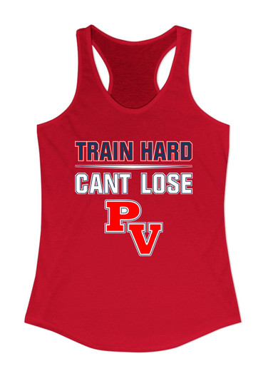 Park View Patriots Train Hard, Can't Lose Women's Tank Top