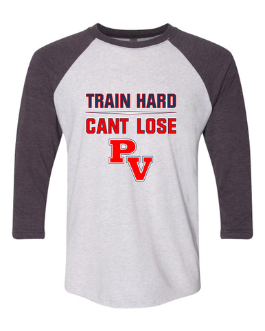 Park View Patriots Train Hard, Can't Lose Men's Baseball T-Shirt