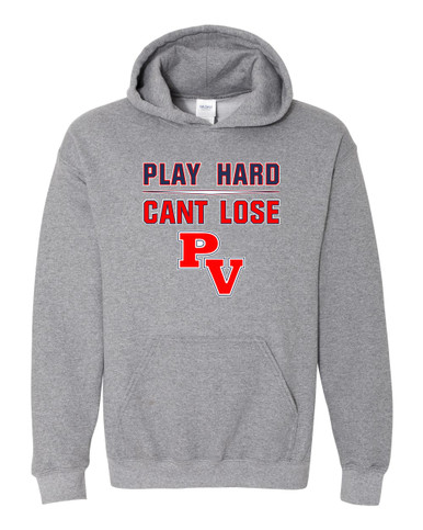 Park View Patriots Play Hard, Can't Lose Men's Hoodie