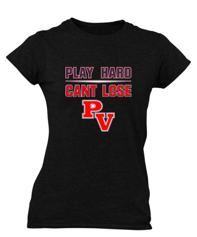 Park View Patriots Play Hard, Can't Lose Women's SS T-Shirt
