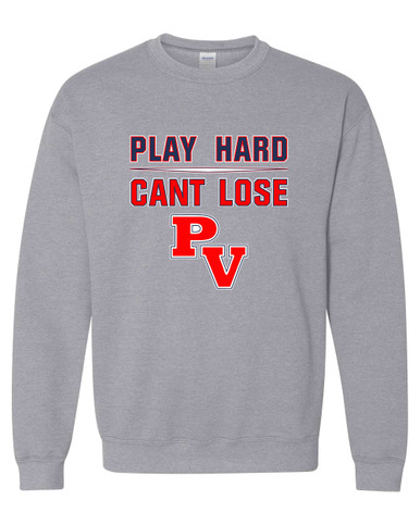 Park View Patriots Play Hard, Can't Lose Men's Sweatshirt