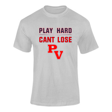 Park View Patriots Play Hard, Can't Lose Men's SS T-Shirt