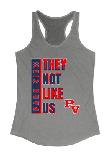 Park View Patriots They Not Like Us #1 Women's Tank Top