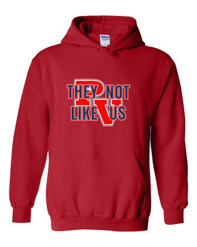 Park View Patriots They Not Like Us #2 Men's Hoodie