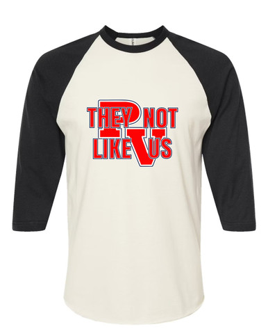 Park View Patriots They Not Like Us #2 Women's Baseball T-Shirt