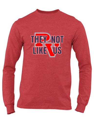 Park View Patriots They Not Like Us #2 Men's Premium LS T-Shirt