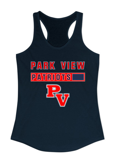 Park View Patriots Mascot #7 Women's Tank Top