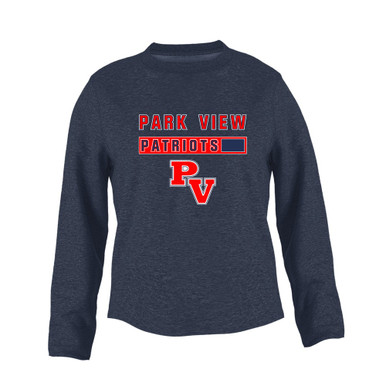 Park View Patriots Mascot #7 Women's Sweatshirt