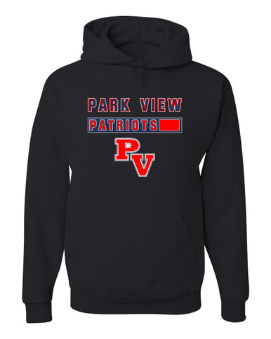 Park View Patriots Mascot #7 Men's Premium Hoodie
