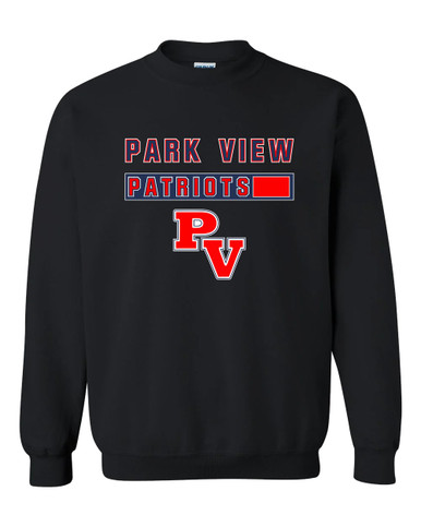 Park View Patriots Mascot #7 Men's Sweatshirt