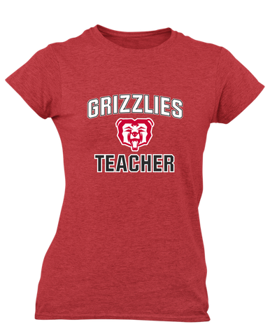 McMinnville Grizzlies Teacher Women's SS T-Shirt