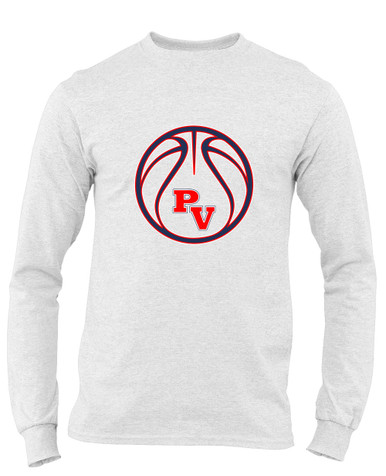 Park View Patriots Basketball #2 Men's LS T-Shirt
