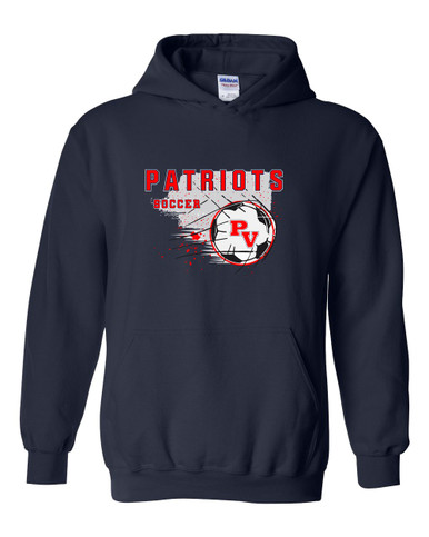 Park View Patriots Soccer #2 Men's Hoodie
