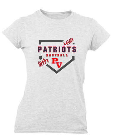 Park View Patriots Baseball #2 Women's SS T-Shirt