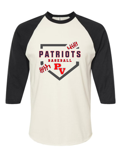 Park View Patriots Baseball #2 Women's Baseball T-Shirt