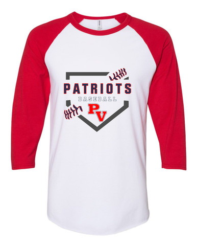 Park View Patriots Baseball #2 Men's Baseball T-Shirt