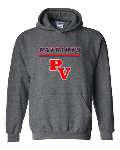 Park View Patriots Mascot #8 Men's Hoodie