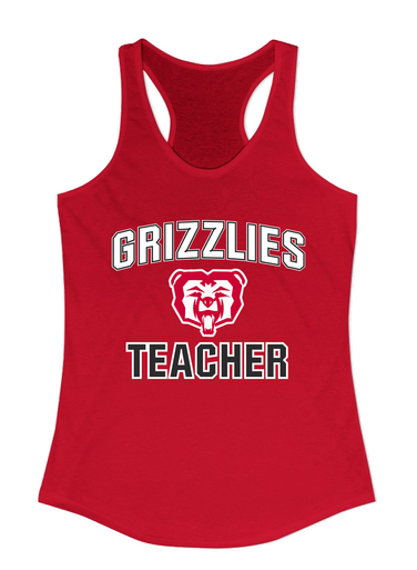 McMinnville Grizzlies Teacher Women's Tank Top