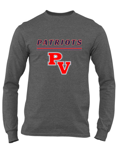 Park View Patriots Mascot #8 Men's Premium LS T-Shirt