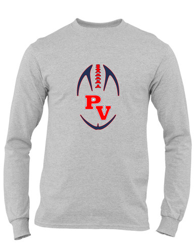 Park View Patriots Football #4 Men's LS T-Shirt
