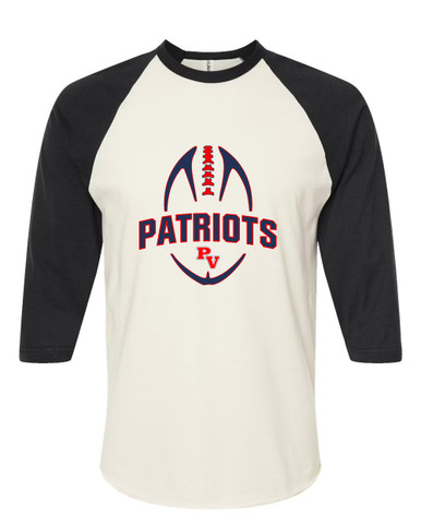 Park View Patriots Football #5 Men's Baseball T-Shirt