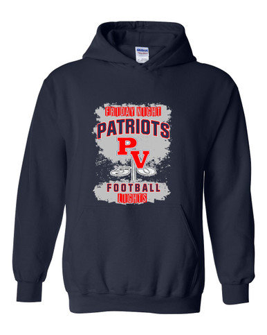 Park View Patriots Football #6 Men's Hoodie