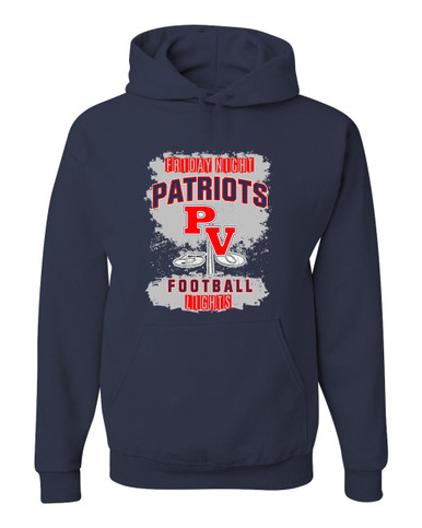 Park View Patriots Football #6 Men's Premium Hoodie