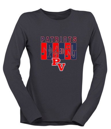 Park View Patriots Band # 2 Women's Premium LS T-Shirt