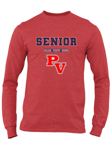 Park View Patriots Senior #2 Men's LS T-Shirt