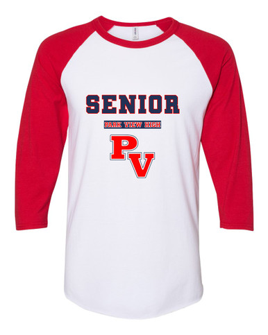 Park View Patriots Senior #2 Men's Baseball T-Shirt