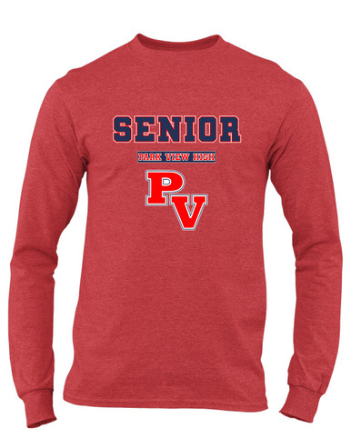 Park View Patriots Senior #2 Men's Premium LS T-Shirt