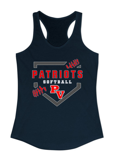Park View Patriots Softball #2 Women's Tank Top