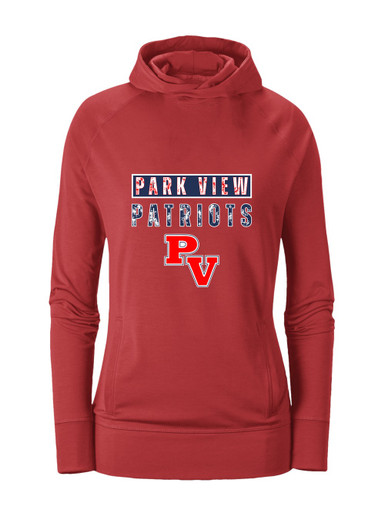 Park View Patriots Mascot #9 Women's Hoodie
