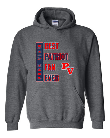 Park View Patriots Best Patriot Fan Men's Hoodie