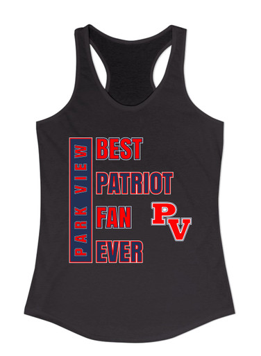 Park View Patriots Best Patriot Fan Women's Tank Top